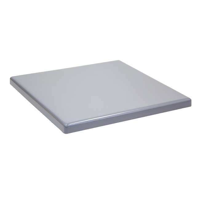 Indoor/Outdoor Grey Resin Table Tops