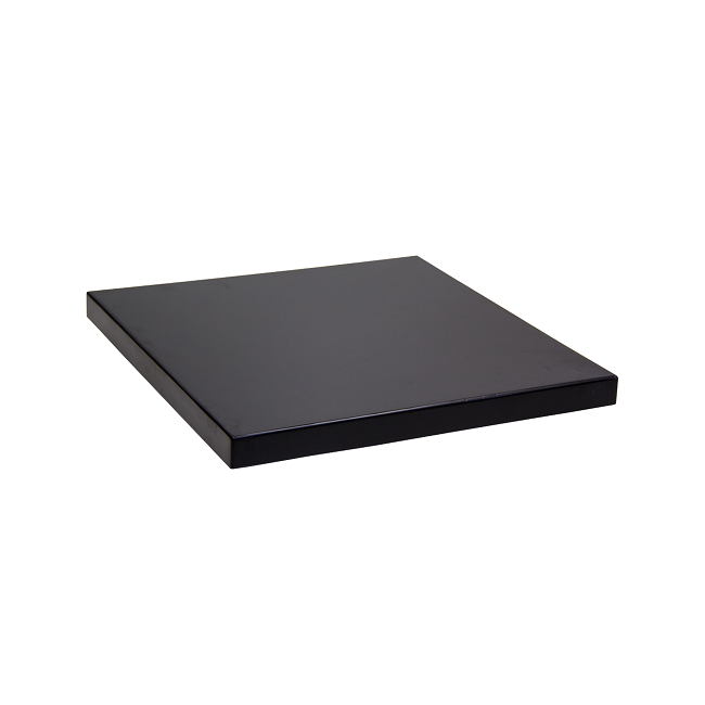 Resin Table Top in Black Finish