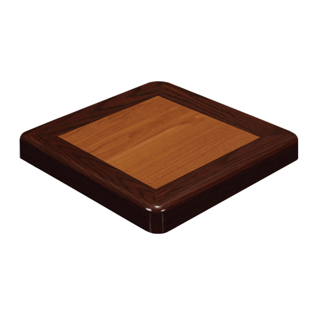 Dark Mahogan/Cherry Resin Table Top
