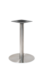 Outdoor 23" Round S/S Base in 28" Table Height