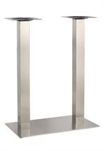 Outdoor Stainless Steel Bar Height Table Bases, 01