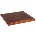Resin Table Top with Wood Edge - Clearance