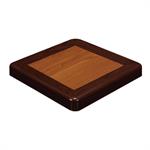 Dark Mahogan/Cherry Resin Table Top