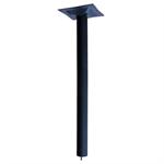 Table Base Column w/ Welded Top Plate, 3", Bar Height